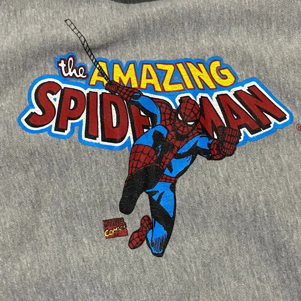 Marvel comics The amazing Spider-Man Boys size XL 14 / 16  hoodie rare